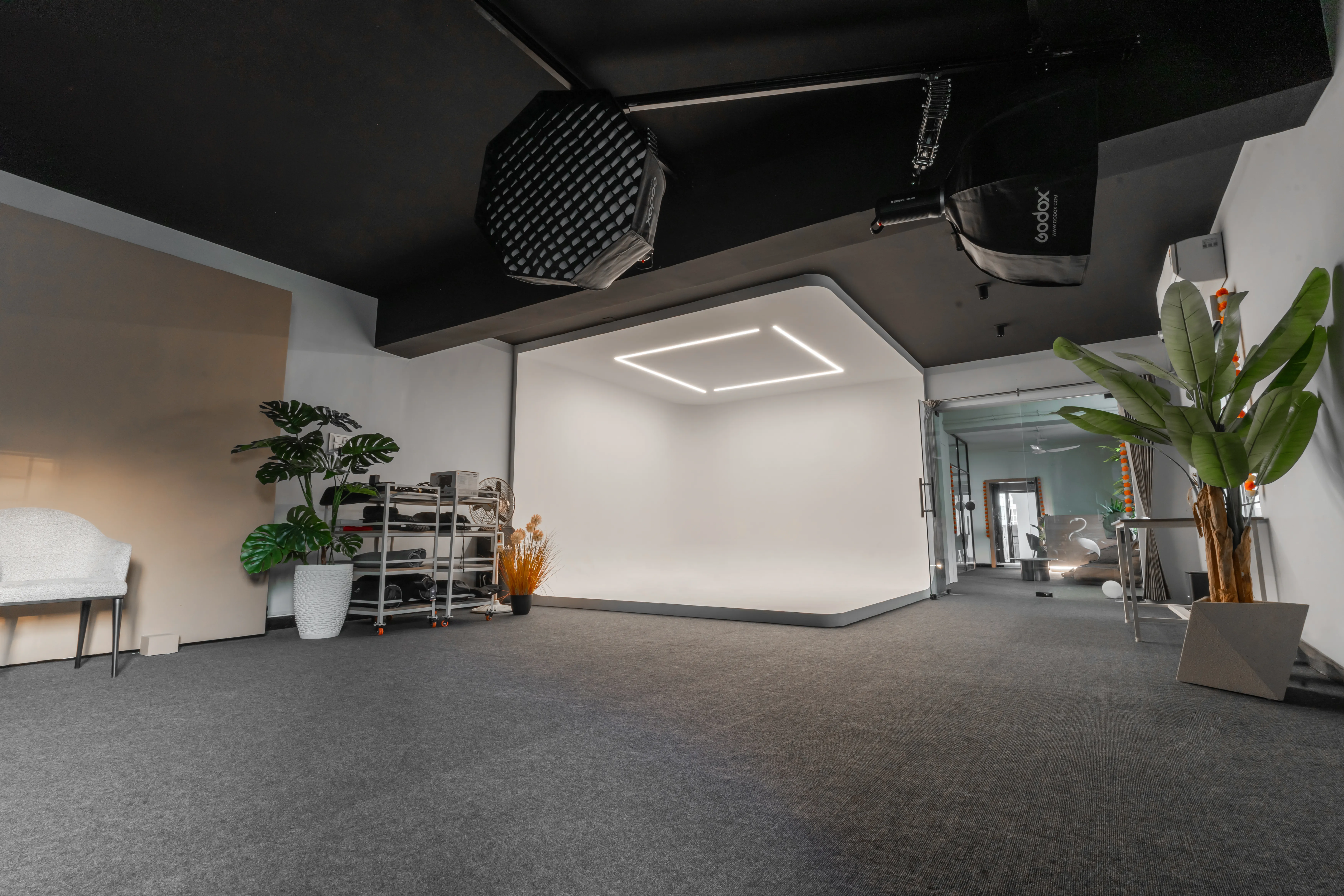 Photography studio rental in Coimbatore - 1200 sq ft space